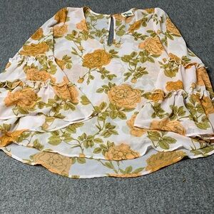 Show Me Your MuMu Shear Blouse Size X Small